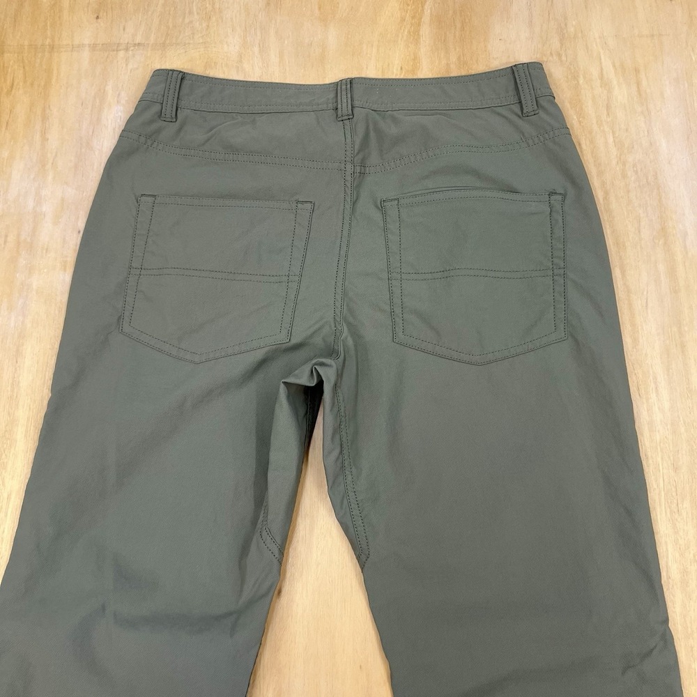 Western Rise Evolution Chino Pants Mens 31x31 Slim Fit Straight Leg‎ Green - Picture 5 of 13